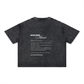Custom Acid Wash Baggy T-Shirt