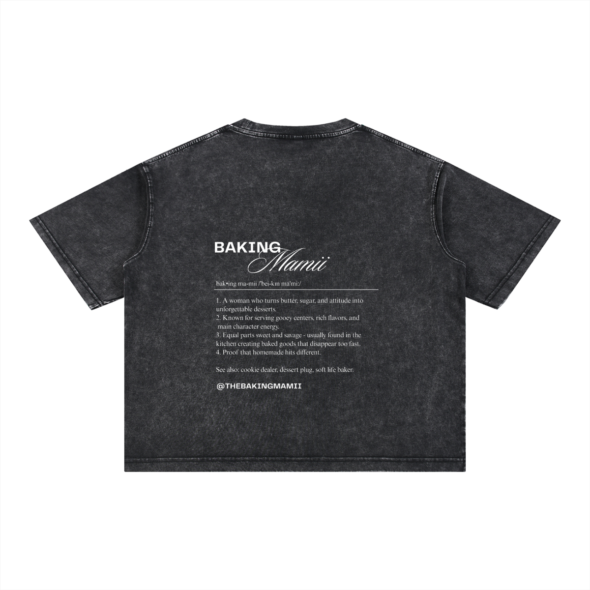 Custom Acid Wash Baggy T-Shirt