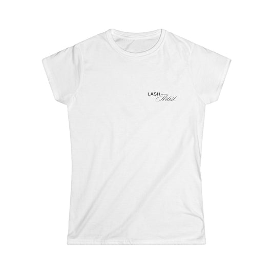 Lash Artist Women's Tee, Stylish Graphic T-Shirt, Beauty Gift, Summer Casual Wear, Aesthetic Fashion