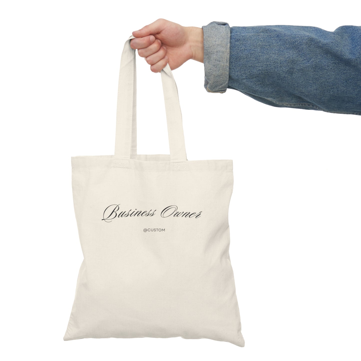 Custom Business Owner Tote Bag