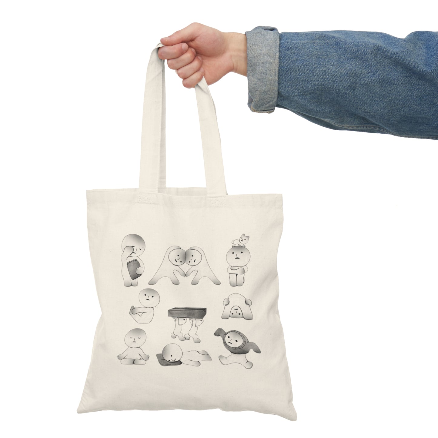 Smiski Tote Bag