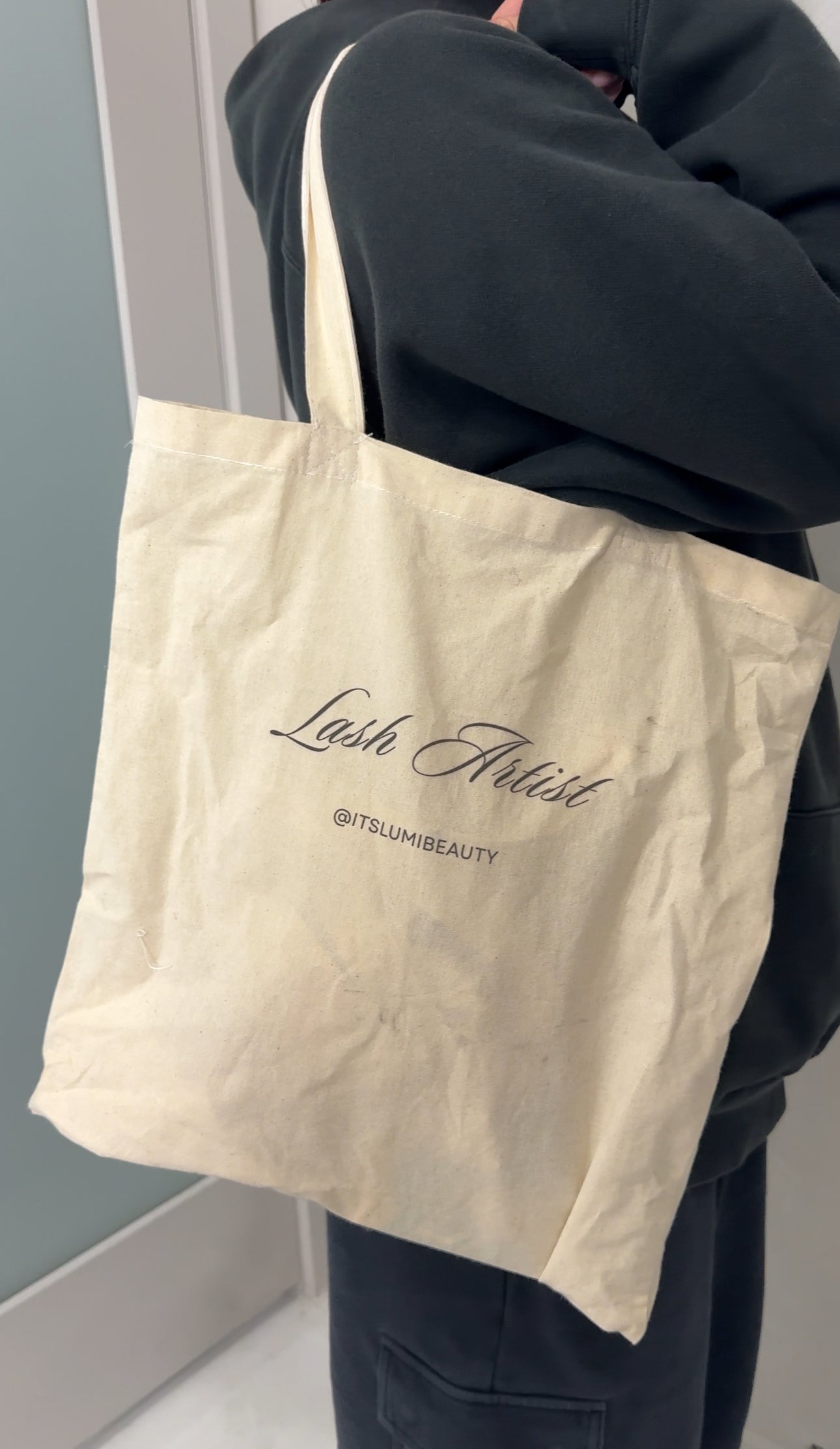 Customizable "Lash Artist" Tote Bag