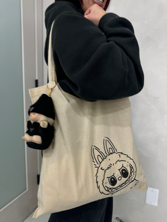 Sesame Bubu Tote Bag