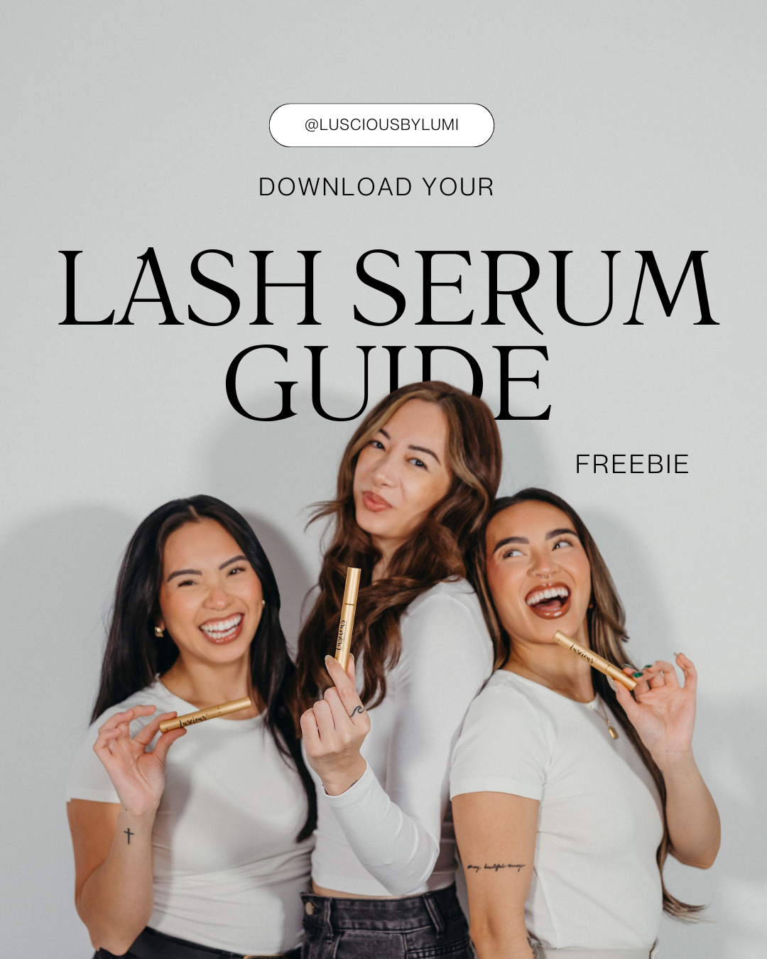 Luscious Lash Enhance Serum Digital Freebie
