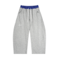 Lumi Plaid Waistband Barrel Sweatpants