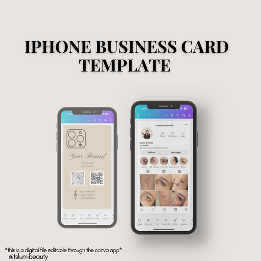 Modern Business Card Editable Template