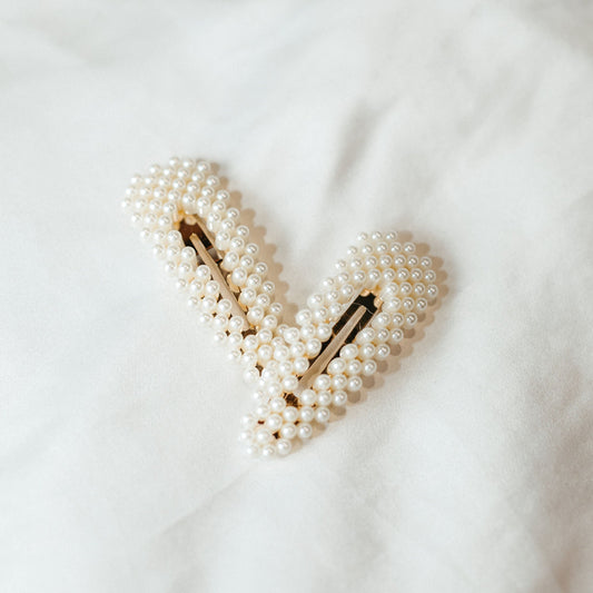 Pearl Hair Clips