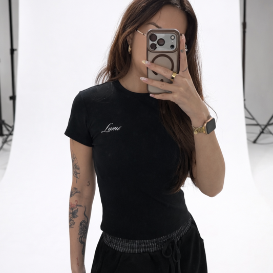 Lumi Bodycon Crewneck T-Shirt