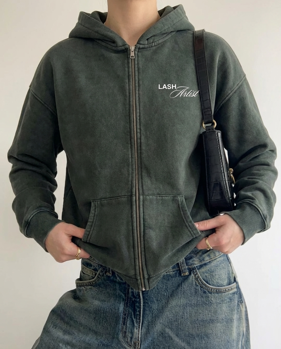 Lash Artist Zip Hoodie