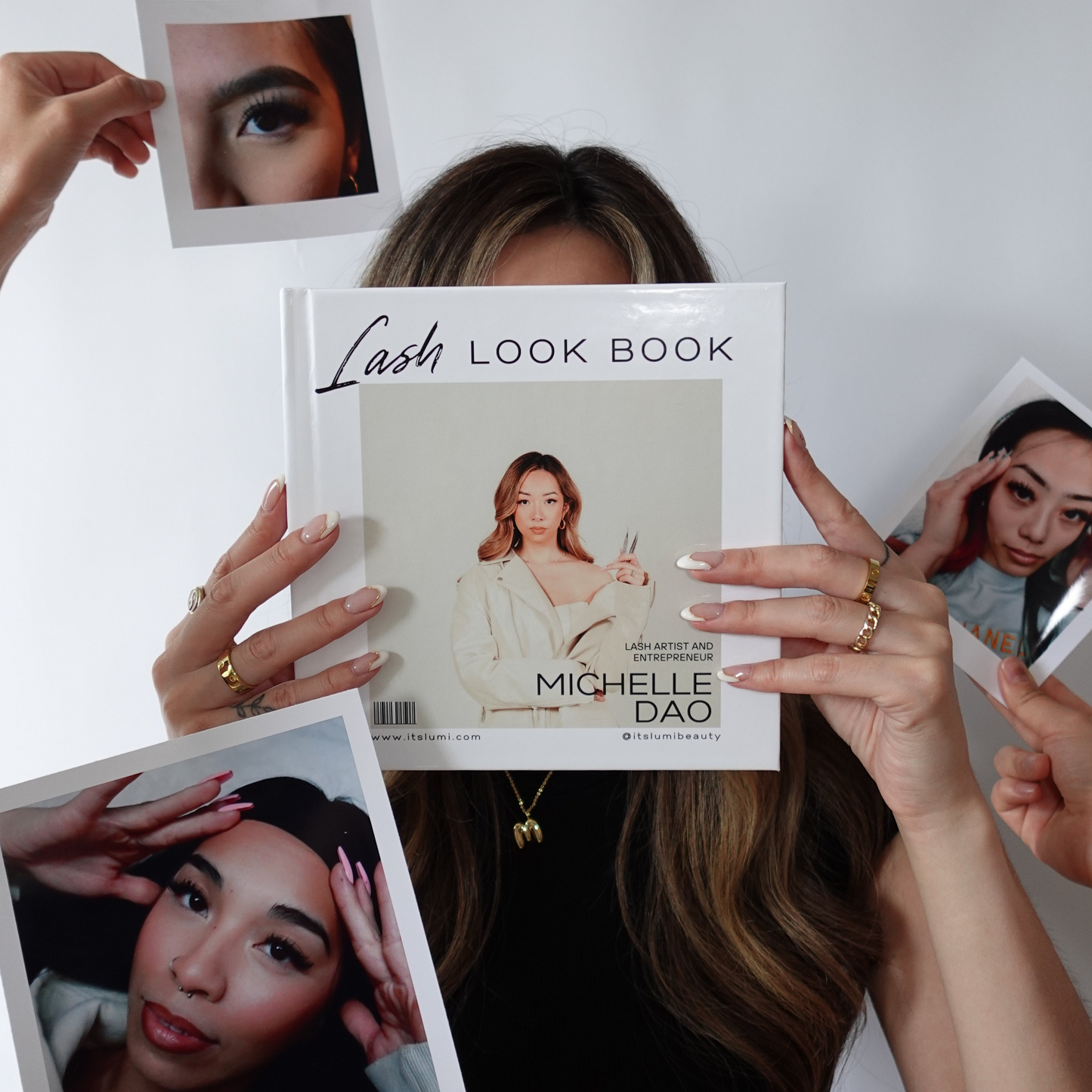 Lash Look Book: Editable Template